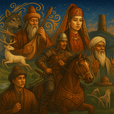 Казахский фольклор