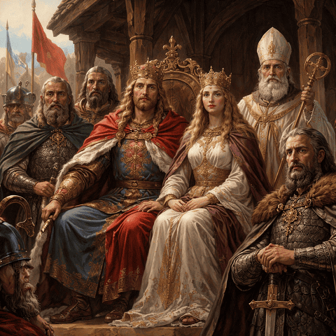 Династия Меровингов — становление франкского королевства и переход к Каролингам
