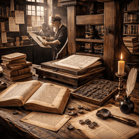 Изобретение книгопечатания: как печать изменила историю знаний и общества