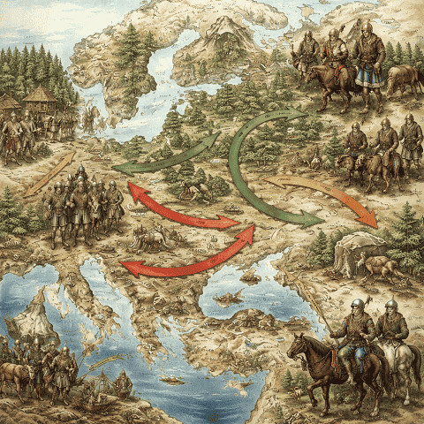 Великое переселение народов на землях современной России (IV–VII века)