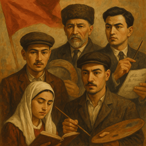 Литература и искусство Казахстана 1920-1930-х годов